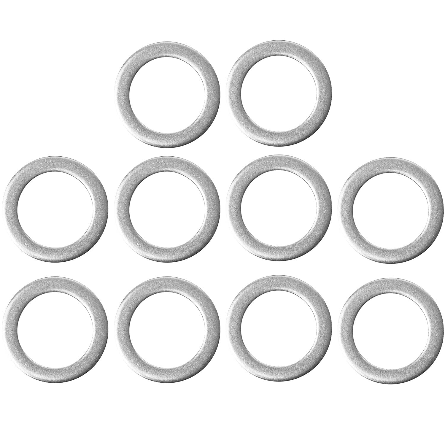 Oil Drian Plug Crush Washer Gasket Fit For Hyundai Kia - Oil Pan Washer Gasket Ring Seal Fit For Sonata Elantra Accent Tucson Veloster Sorento Optima Soul Forte, Replace 21513-23001